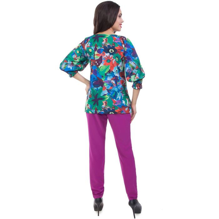 Брюки женские, размер 50, цвет фуксия Б5-3570/3