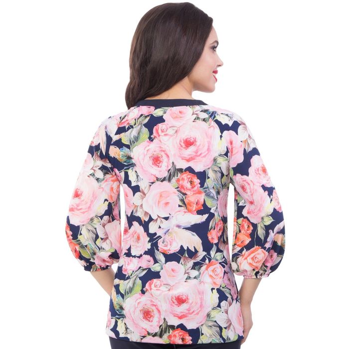 Блуза женская, размер 50, цвет розовый