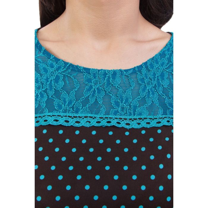 Платье женское, размер 48, цвет коричневый П5-3644