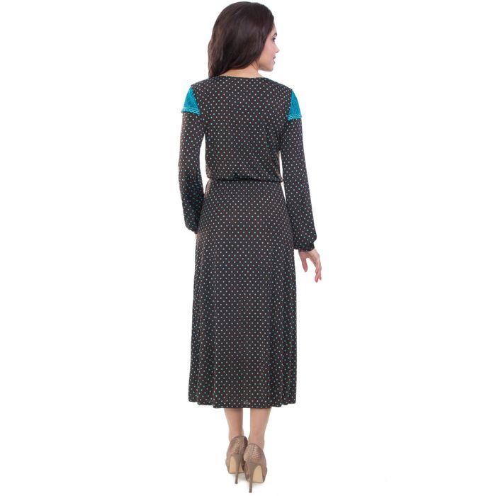 Платье женское, размер 48, цвет коричневый П5-3644