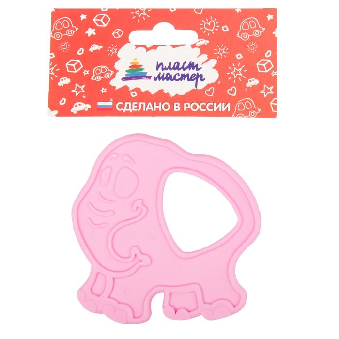 Грызунок «Слоник», цвета МИКС