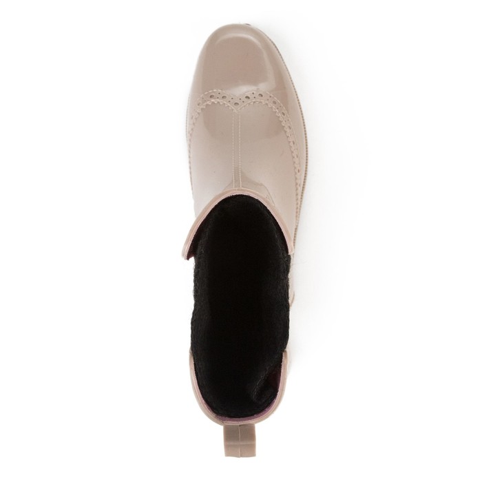 Сапоги (ботильоны) женские арт. 14 на резинке (бежевый) (р. 40)