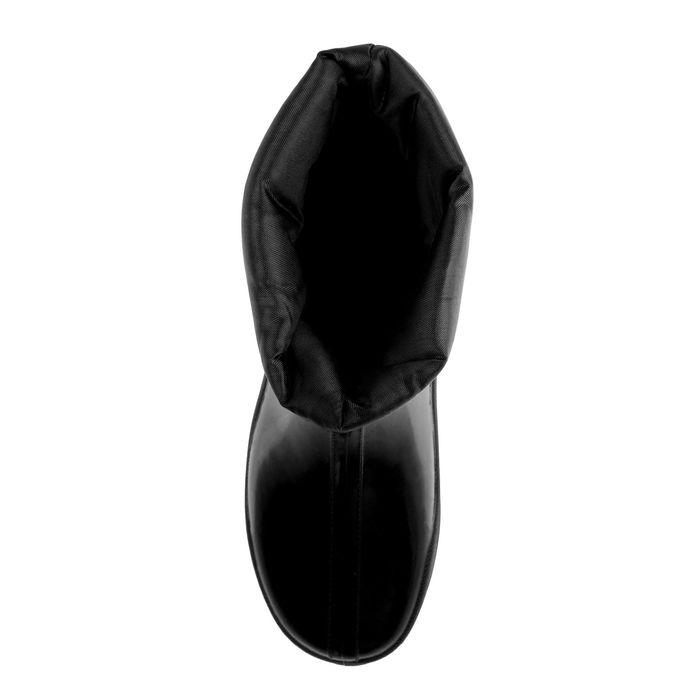 Галоши женские с надставкой арт. 76н (черный) (р. 38)