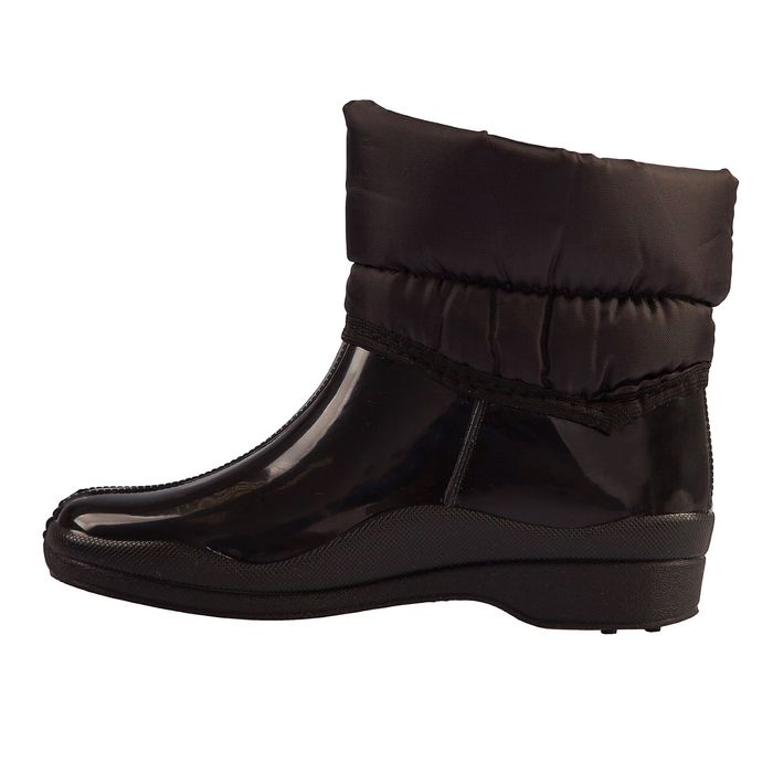 Галоши женские с надставкой арт. 76н (черный) (р. 39)