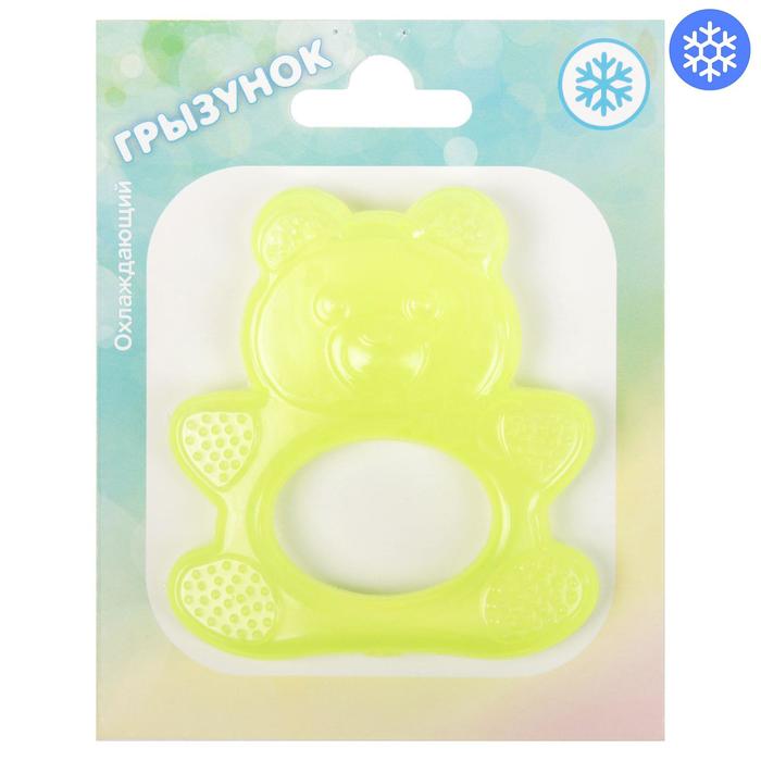 Грызунок охлаждающий «Мишка», цвета МИКС