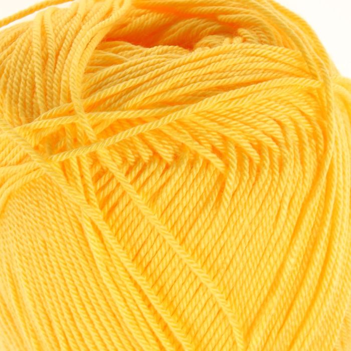 Пряжа "Diva baby" 100% микрофибра 350м/100гр (216 желтый)