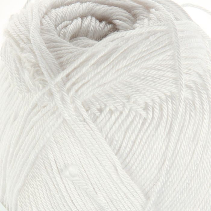 Пряжа "Diva baby" 100% микрофибра 350м/100гр (55 белый)