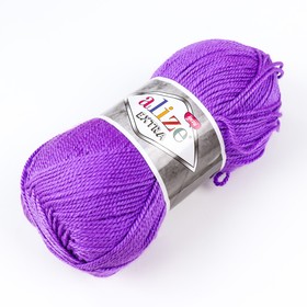 

Пряжа "Extra" 100% акрил 220м/100гр (644 виолет)