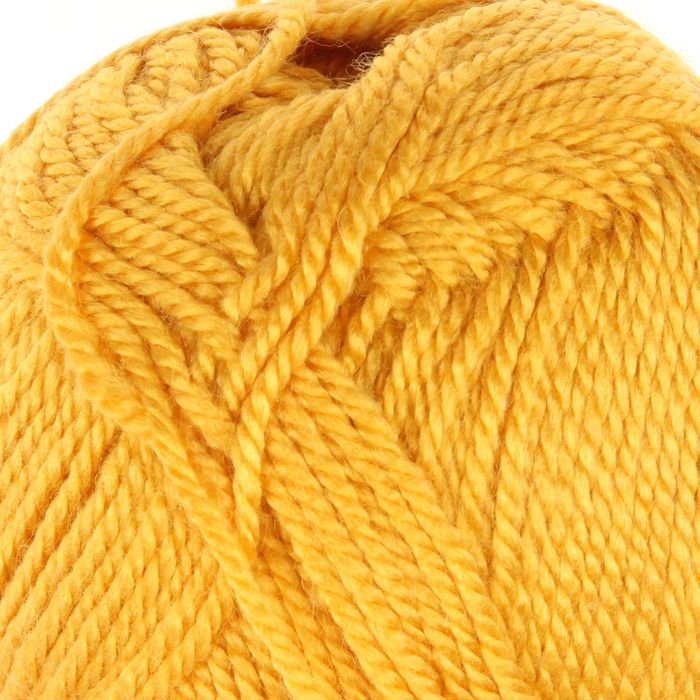 Пряжа "Extra" 10% шерсть, 90% акрил 220м/100гр (488 желтый)
