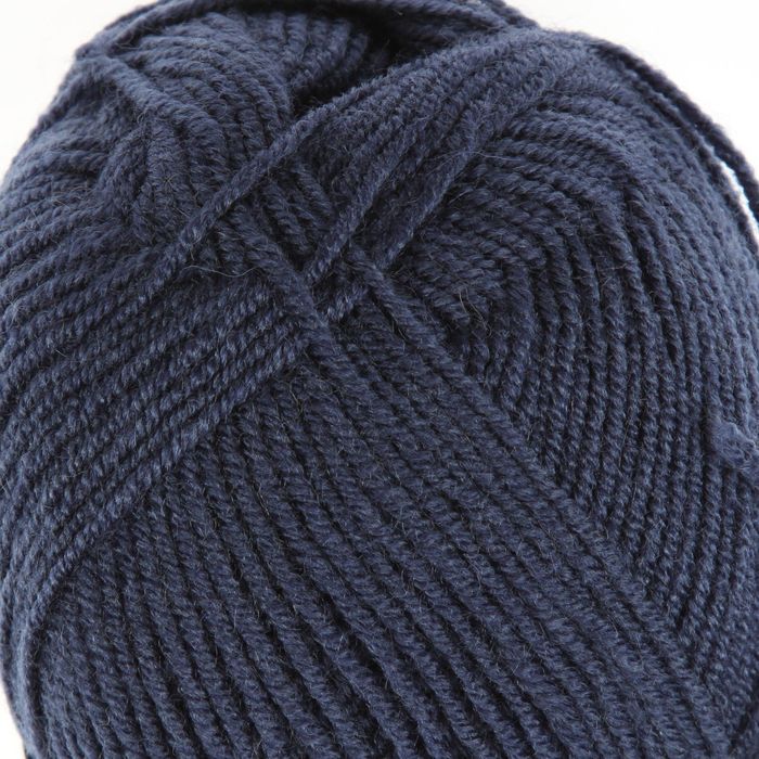 Пряжа "Superlana Klasik" 25% шерсть, 75% акрил 280м/100гр (215 черника)
