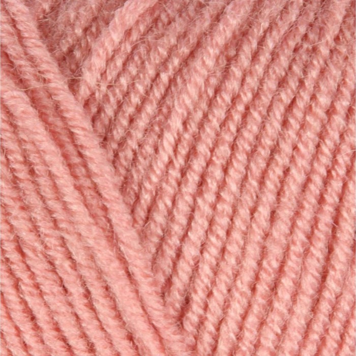 Пряжа "Superlana Klasik" 25% шерсть, 75% акрил 280м/100гр (144 темная пудра)