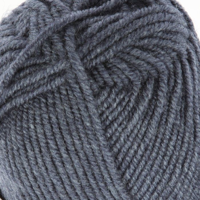 Пряжа "Superlana midi" 25% шерсть, 75% акрил 170м/100гр (203 джинс.меланж)