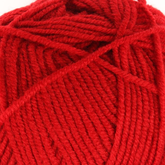 Пряжа "Superlana midi" 25% шерсть, 75% акрил 170м/100гр (56 красный)