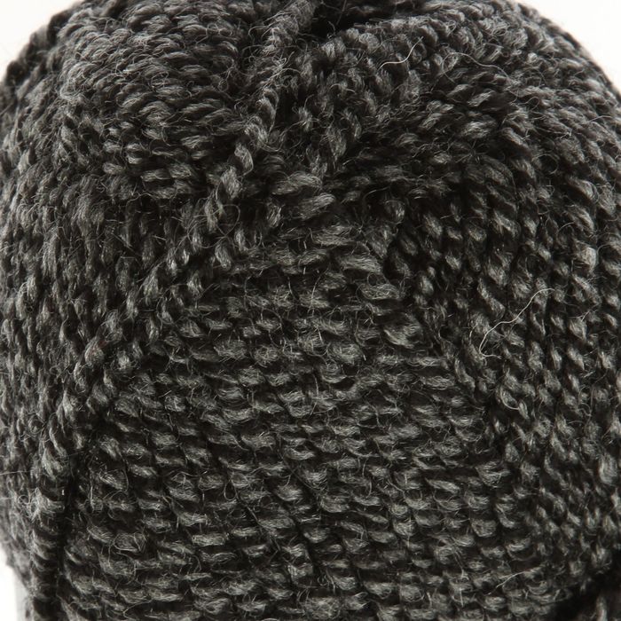 Пряжа "Superlana midi" 25% шерсть, 75% акрил 170м/100гр (DUE 600 т.серый)