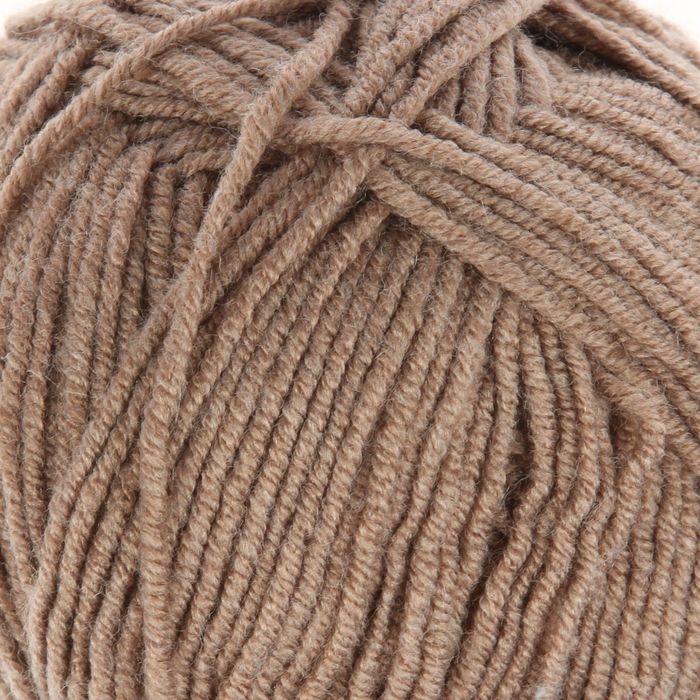 Пряжа "Happy baby" 65% акрил, 35% полиамид 330м/100гр (08 кофе с молоком)