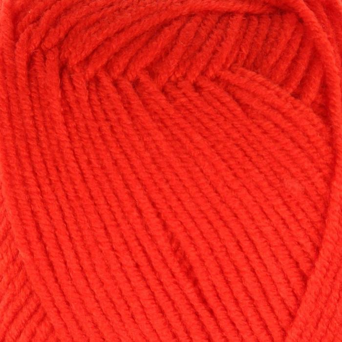 Пряжа "Happy baby" 65% акрил, 35% полиамид 330м/100гр (56 красный)