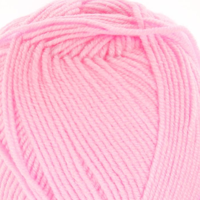 Пряжа "Happy baby" 65% акрил, 35% полиамид 330м/100гр (191 розовый)