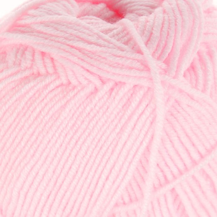 Пряжа "Happy baby" 65% акрил, 35% полиамид 330м/100гр (185 светло розовый)
