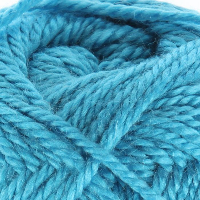 Пряжа "Extra" 10% шерсть, 90% акрил 220м/100гр (245 бирюза)