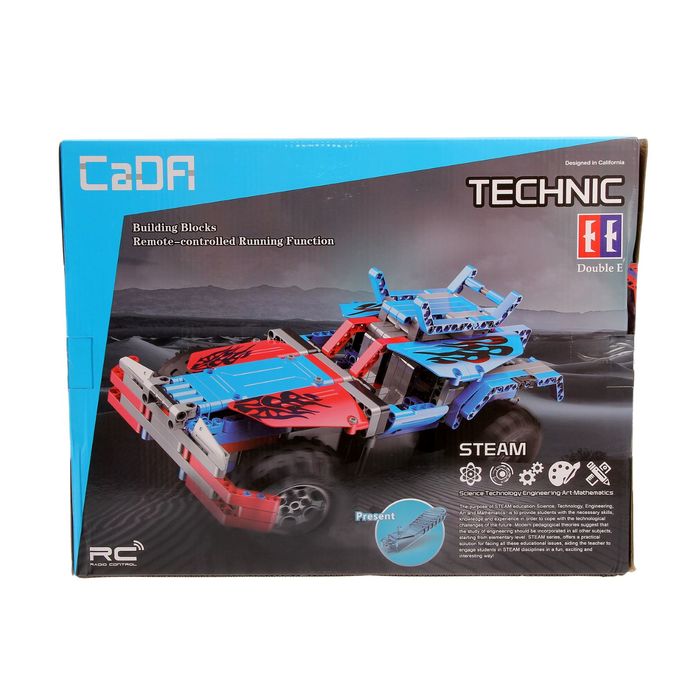 Конструктор радиоуправляемый «Грузовик», 2 в 1, с аккумулятором, 531 деталь