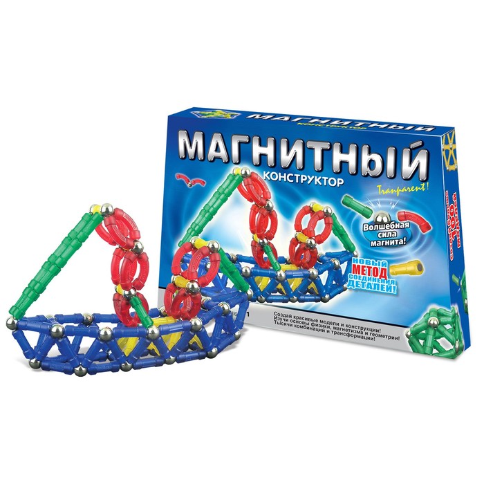 Конструктор магнитный «Фантазии», 96 деталей
