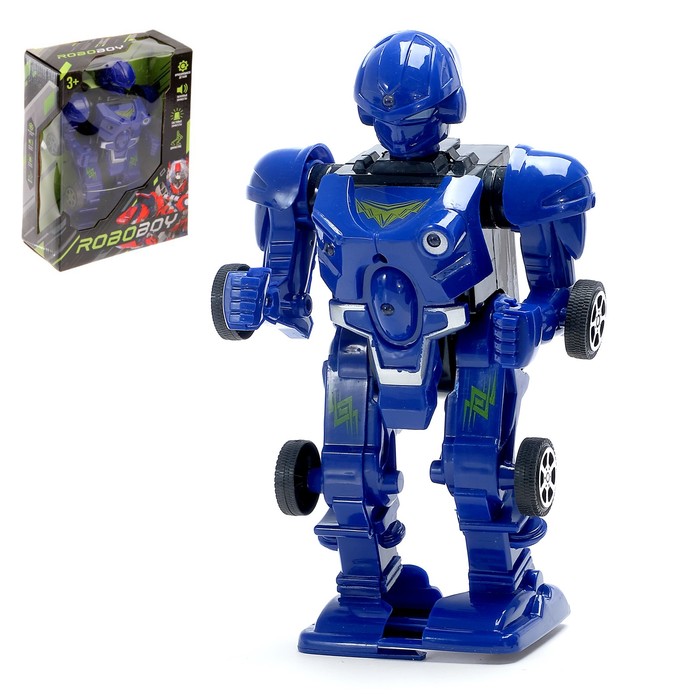 Робот ROBOBOY, световые и звуковые эффекты, ходит