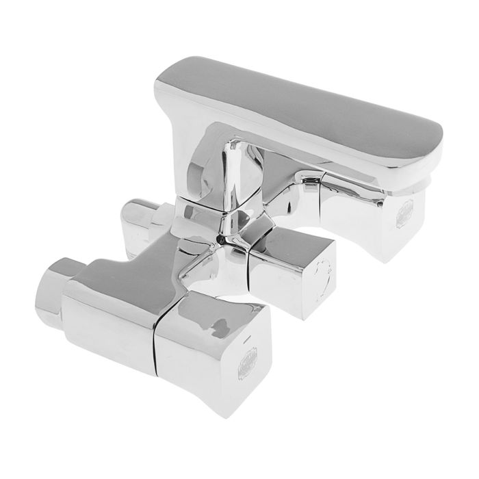 Смеситель для ванны RMS SL64-142E-1, двухрычажный, латунь, хром