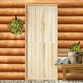 Дверь для бани 'Эконом', 160×80см, ПРОМО Ош