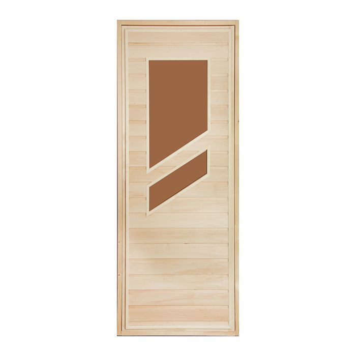 Дверь для бани и сауны "Стекло", 200х80см