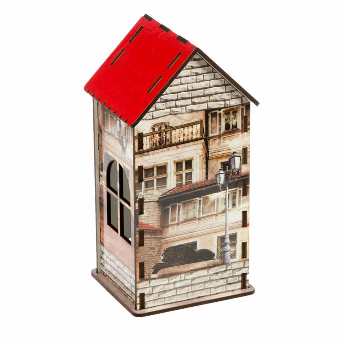 Чайный домик «Ретро машины», 9,3х9,3х20 см