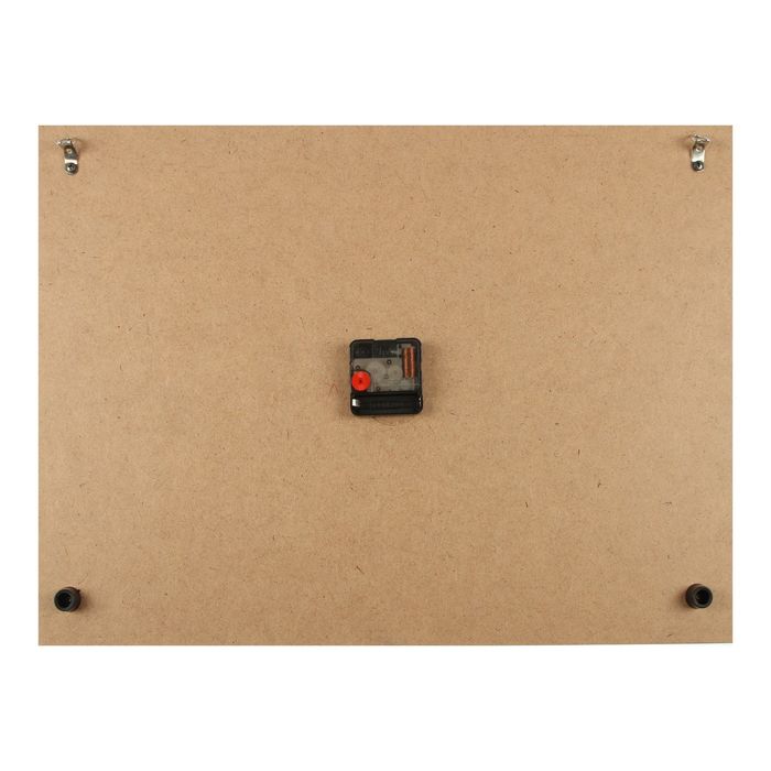 Часы настенные прямоугольные "Белая кошка", 40х56 см