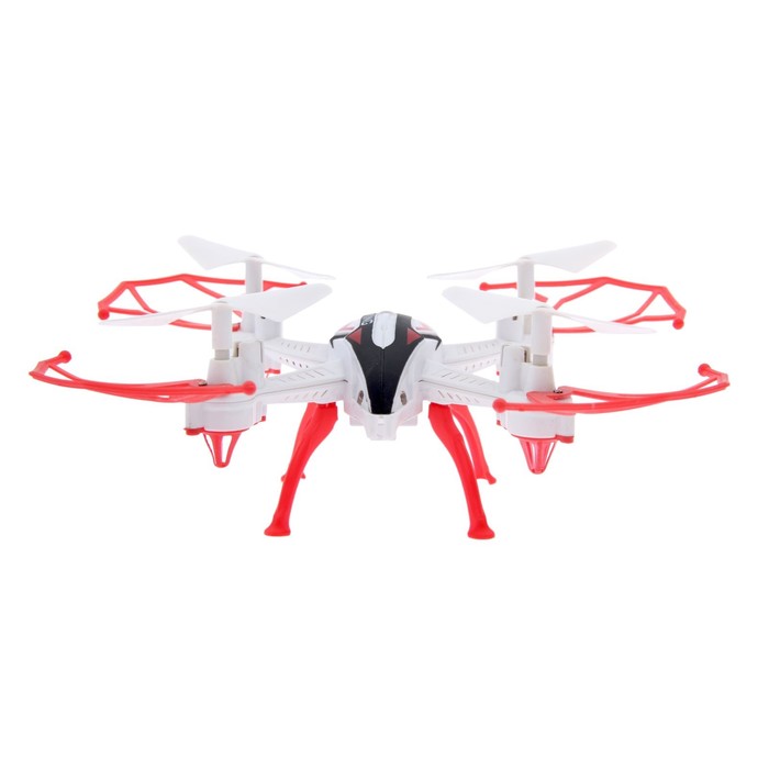 Квадрокоптер радиоуправляемый DH-X10, работает от аккумулятора, световые эффекты, МИКС