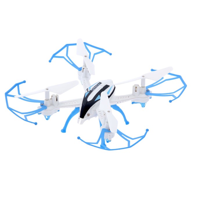 Квадрокоптер радиоуправляемый DH-X10, работает от аккумулятора, световые эффекты, МИКС