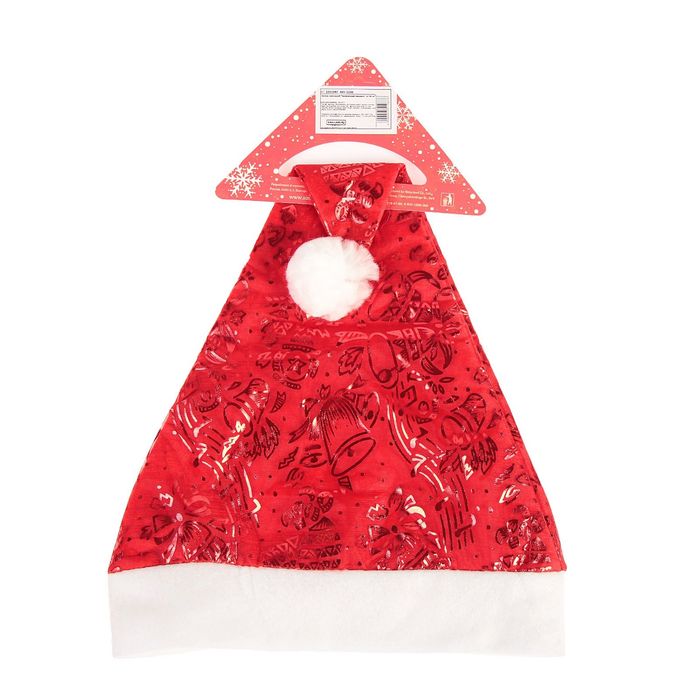 Колпак новогодний "Колокольный перезвон" 28*38 см