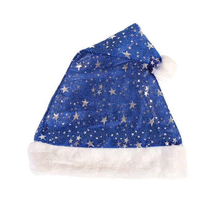 Колпак новогодний "Небо" звёзды 28*40 см