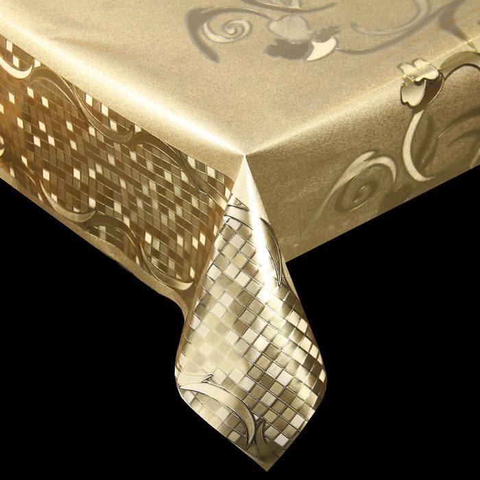 Клеенка ПВХ, ширина 137 см, толщина 0,18 мм, рулон 20 м