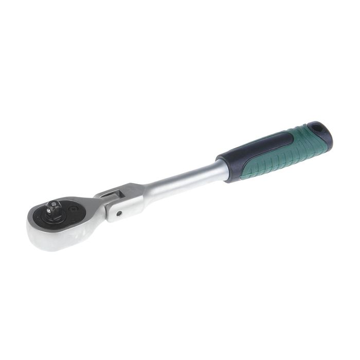 Вороток с трещоткой TUNDRA premium, 1/4", с поворотной головкой CrV, 72 зуба