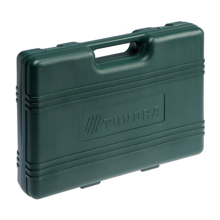 Набор инструмента TUNDRA Premium, универсальный в кейсе, с 12-гранными головками, 94 пр.