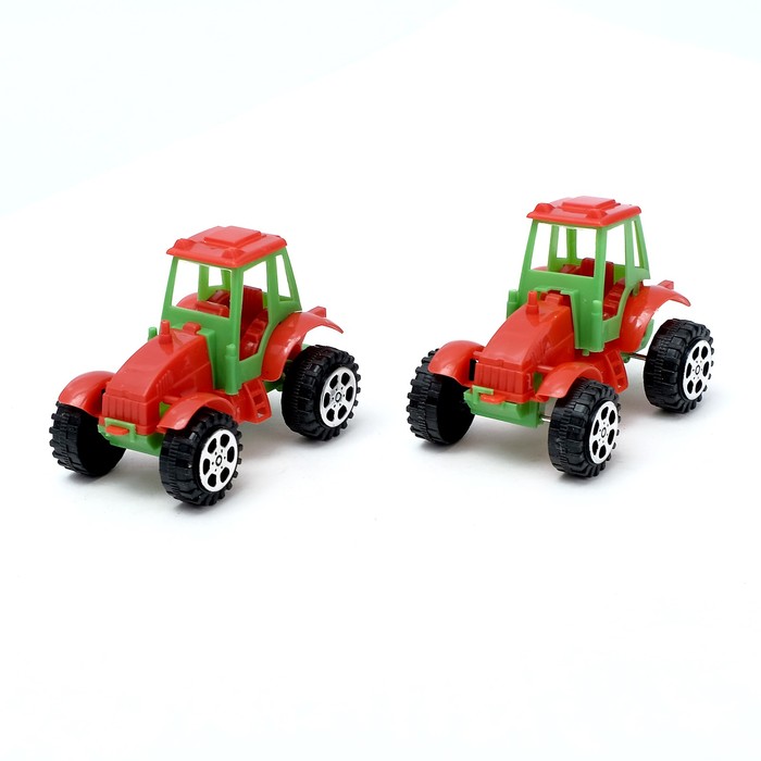 Набор игровой "Ферма", с 2 тракторами и ковриком