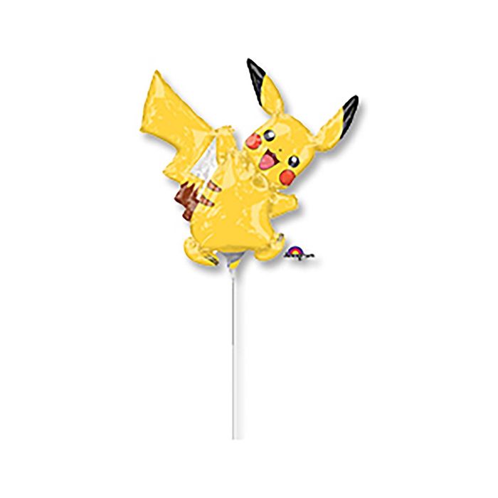 Шар фольгированный "Покемон Пикачу" для палочки