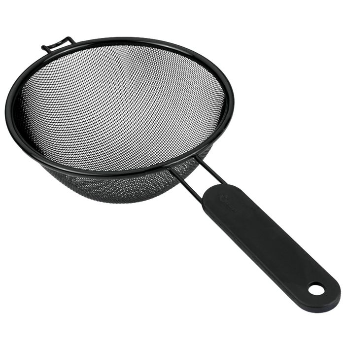 Сито d=18 см, пластиковая ручка, антипригарное покрытие, петля для подвешивания