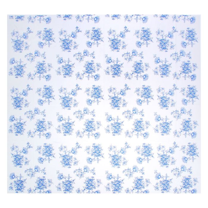 Скатерть 120х110 см "Гжель", цвет белый