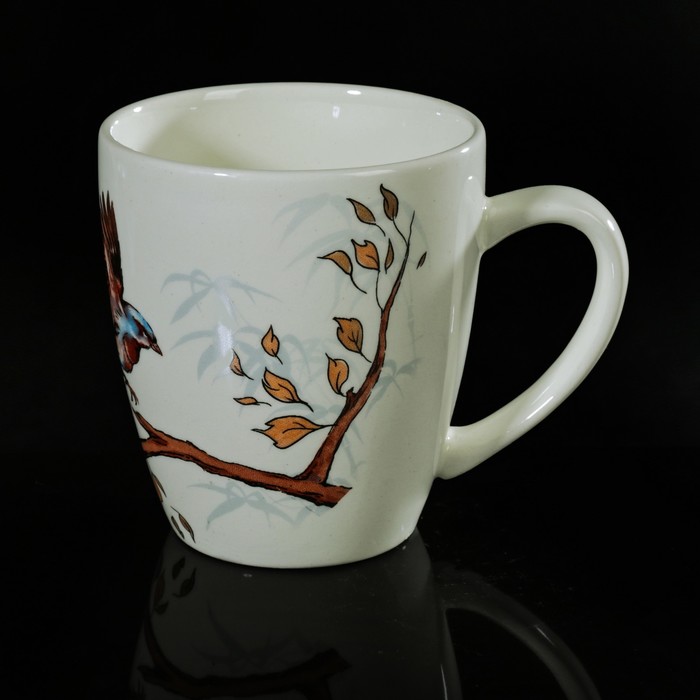 Кружка 260 мл "Птицы", рисунок МИКС