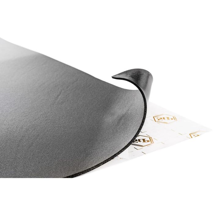 Звукоизоляционный материал Изолонтейп 3004 В с метал. пленкой, размер 4х1000х1250