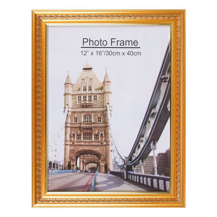 Фоторамка пластик 30х40 см "Роскошь" 47х37 см