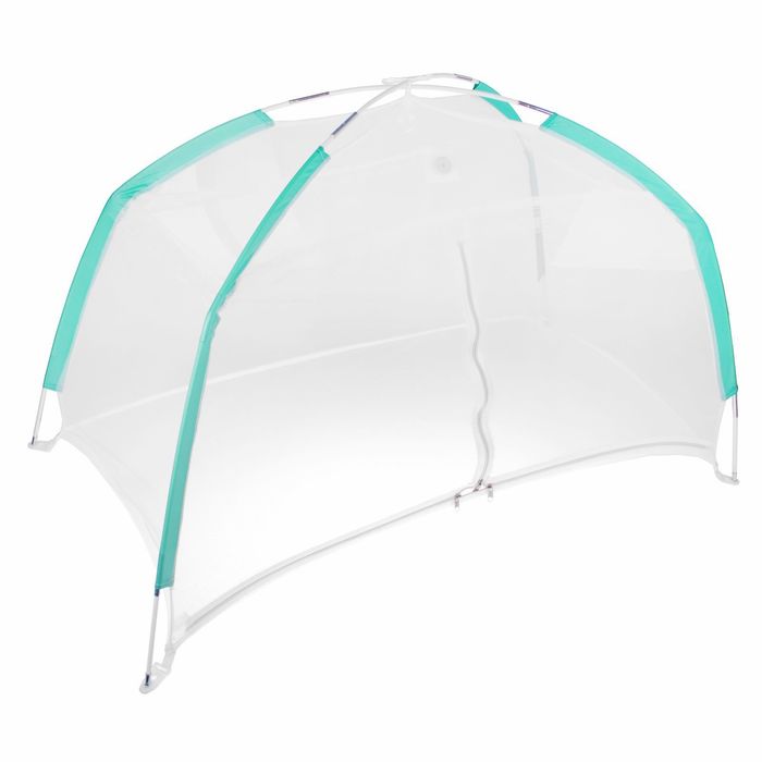 Манеж-палатка для ребёнка, москитная сетка на молнии, цвета МИКС