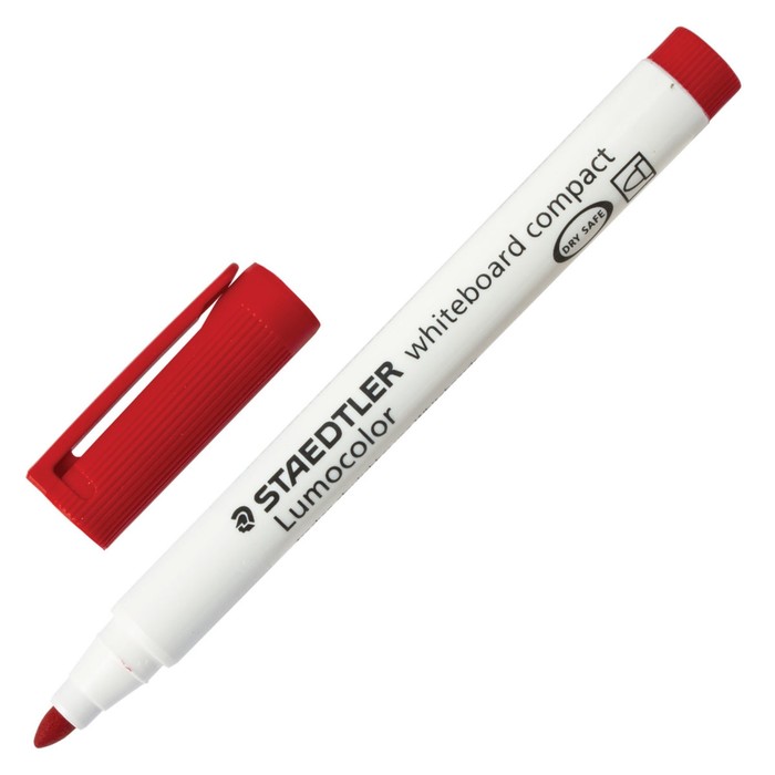 Маркер для доски 2.0 мм Staedtler 341 Lumocolor, красный