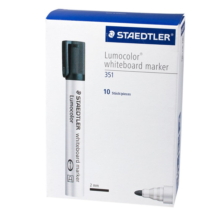 Маркер для доски 2.0 мм Staedtler 351 Lumocolor, жёлтый
