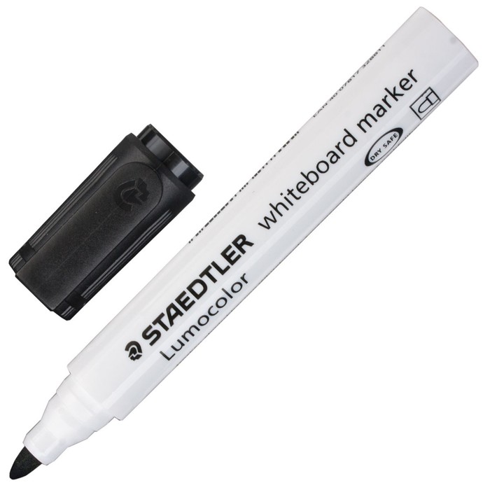 Маркер для доски 2.0 мм Staedtler 351 Lumocolor, чёрный