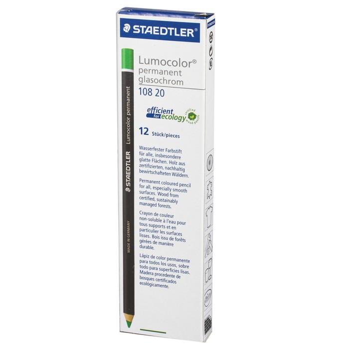 Карандаш перманентный Staedtler 4.5 мм зелёный